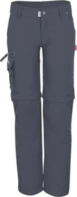 Trollkids Oppland Slim Fit Zip-Off Hose lang dark grey (Junior)
