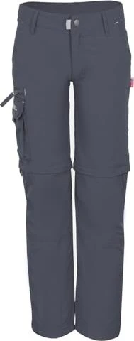 Trollkids Oppland Slim Fit Zip-Off Hose lang dark grey (Junior)