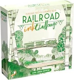 Railroad Ink Challenge: Blattgrün
