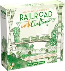Railroad Ink Challenge: Blattgrün