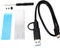 SilverStone MS13 M.2 RGB Festplattengehäuse, USB-C 3.1 Vorschaubild