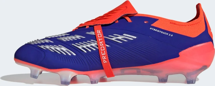 adidas Predator Elite Fold-Over Tongue FG lucid blue/cloud white/solar red