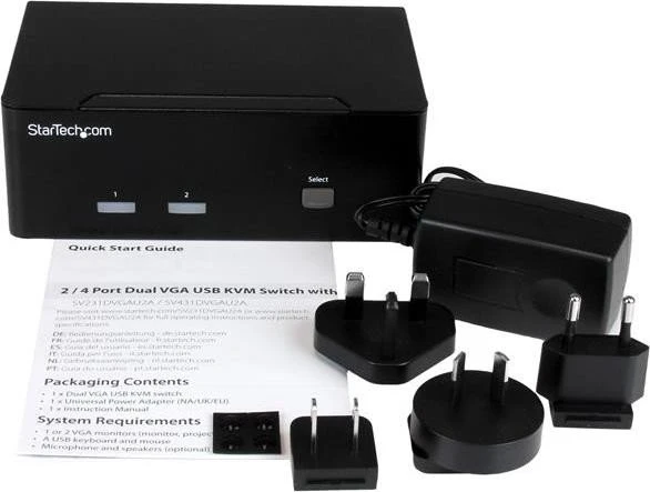 StarTech 2-fach Dual-VGA KVM-Switch