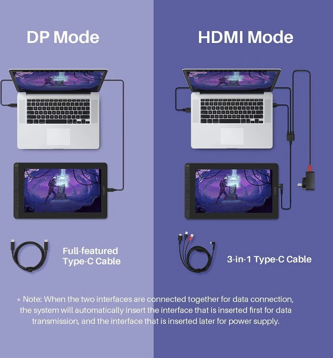 Huion Kamvas 16 (2021), Twilight Blue