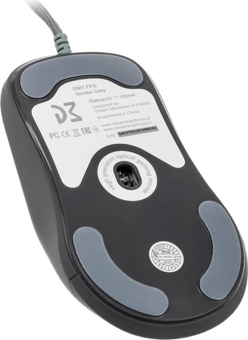 Dream Machines DM1 FPS Smoke Grey, grau, USB