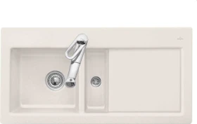 Villeroy & Boch Subway 60 Einbau Becken links crema
