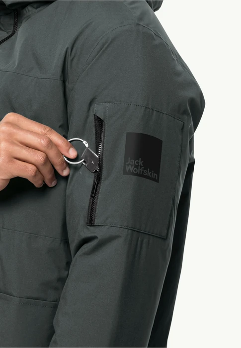 Jack Wolfskin Koenigsbau Parka Funktionsjacke green slate (Herren)