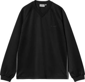 Carhartt Bolan V-Neck Sweat Sweatshirt black/graphite (Herren)