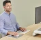Fellowes Breyta Mausepad mit Handgelenkauflage, 240x200mm, grau Vorschaubild