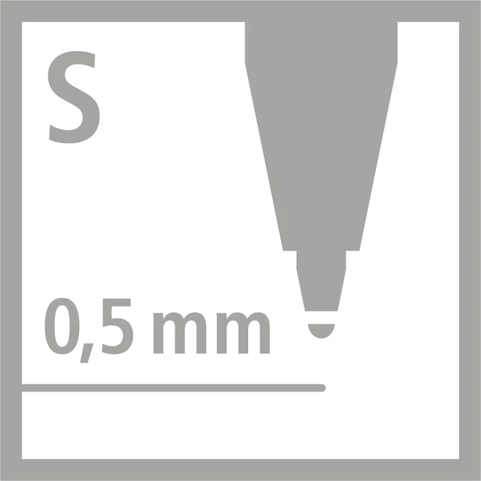 STABILO Trio 2 in 1 ohne Hautfarbe sortiert, 10er-Set, Kartonbox