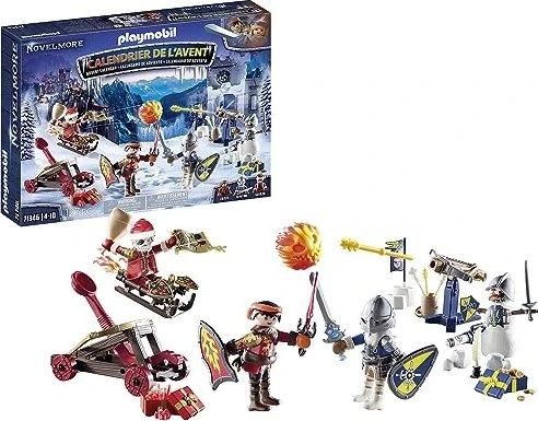 playmobil Novelmore - Adventskalender Kampf im Schnee