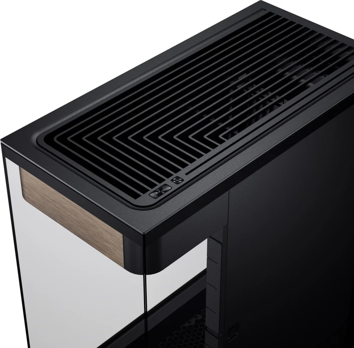 Phanteks Evolv X2, schwarz/gold, Glasfenster