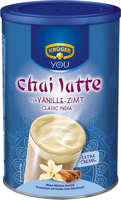 Krüger You Chai Latte Vanille-Zimt Tee Beutel, 30 Stück (3x 10 Stück)