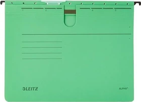 Leitz Alpha Hängehefter, A4, grün, 5er-Pack