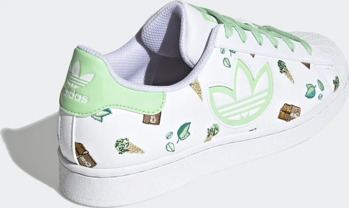 adidas Superstar cloud white/glory mint (Damen)