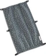 Croozer Kaaos Kid Einsitzer Fahrradanhänger Sonnenschutz graphite blue/white