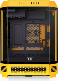 Thermaltake The Tower 600 Bumblebee, gelb/schwarz, Glasfenster (CA-1Z1-00M4WN-00)