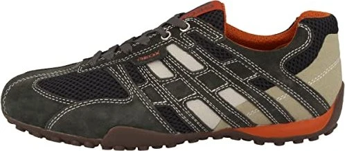 Geox Snake dk grey/off white (Herren)