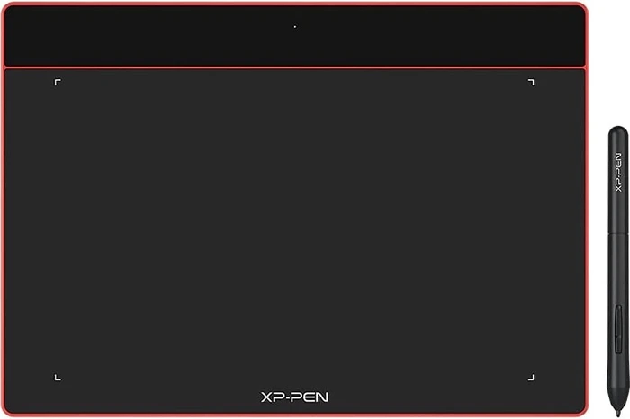 XP-Pen Deco Fun L, Carmine Red