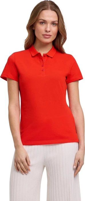 Falke Essential Poloshirt kurzarm active red (Damen)