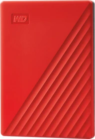 Western Digital WD My Passport Portable Storage, rot, 2TB, USB 3.0 Micro-B