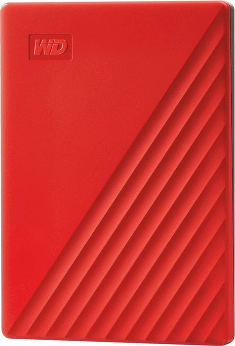 Western Digital WD My Passport Portable Storage, rot, 2TB, USB 3.0 Micro-B