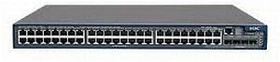 HP 5500 EI 48G Rackmount Gigabit Managed Switch, 44x RJ-45, 4x RJ-45/SFP, 2x Erweiterungsslot, 740W PoE+ (JG240A)