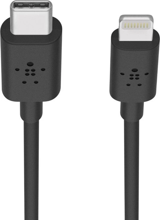 Belkin BoostCharge USB-C/Lightning Adapterkabel 0.9m schwarz