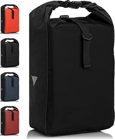 Büchel Fahrrad Tarpaulin Gepäcktasche black matt