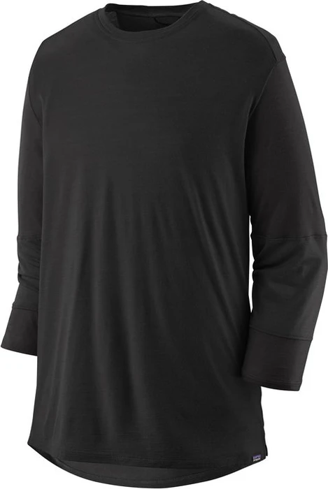 Patagonia Merino Trikot 3/4 schwarz (Herren)