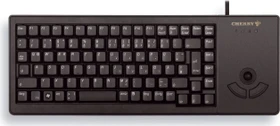 Cherry G84-5400 XS Trackball Keyboard, schwarz, Cherry ML, USB, DE (G84-5400LUMDE-2)