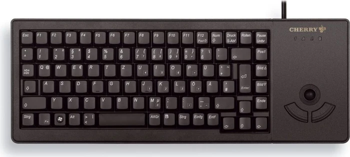 Cherry G84-5400 XS Trackball Keyboard, schwarz, Cherry ML, USB, PT