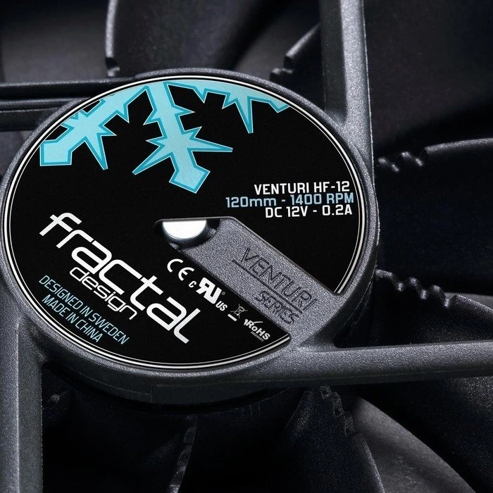 Fractal Design Venturi HF-12 schwarz, 120mm