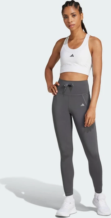 adidas Running Essentials Laufhose 7/8 grey six (Damen)