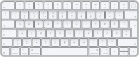 Apple Magic Keyboard mit Touch ID für Mac mit Apple Chip (USB-C), weiß/silber, USB/Bluetooth, NO