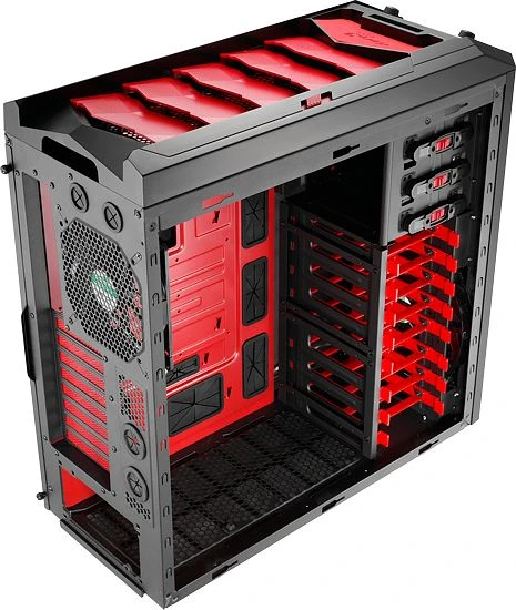 AeroCool XPredator X3 Devil Red Edition, Acrylfenster