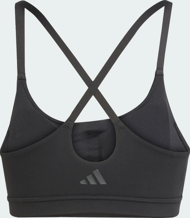 adidas All Me Light Support Sport-BH schwarz (Damen) (JL5480) – Bild 5 von 7