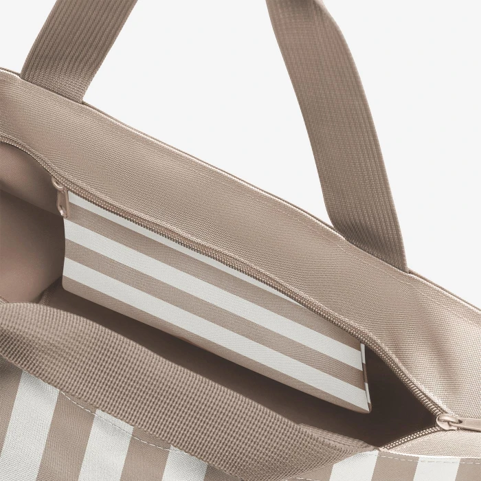 Reisenthel M Shopper summerstripes coffee