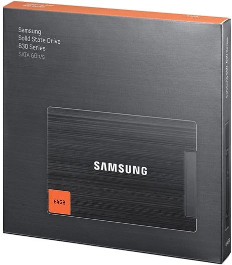 Samsung SSD 830 64GB, 2.5" / SATA 6Gb/s