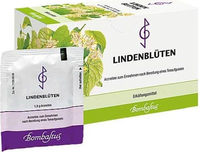 Bombastus Lindenblüten Tee Beutel, 20 Stück
