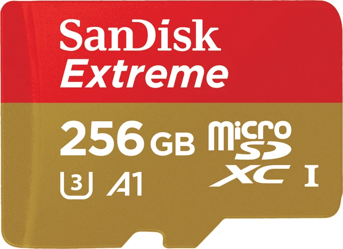 SanDisk Extreme R100/W90 256GB Kit, UHS-I U3, A1, Class 10