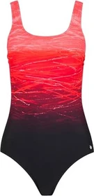 Lascana Batikprint und Shaping-Effekt Badeanzug rot (Damen)