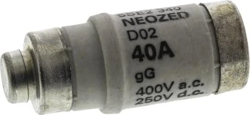 Siemens Neozed-Sicherungseinsatz GL/GG,D02,40A,400V