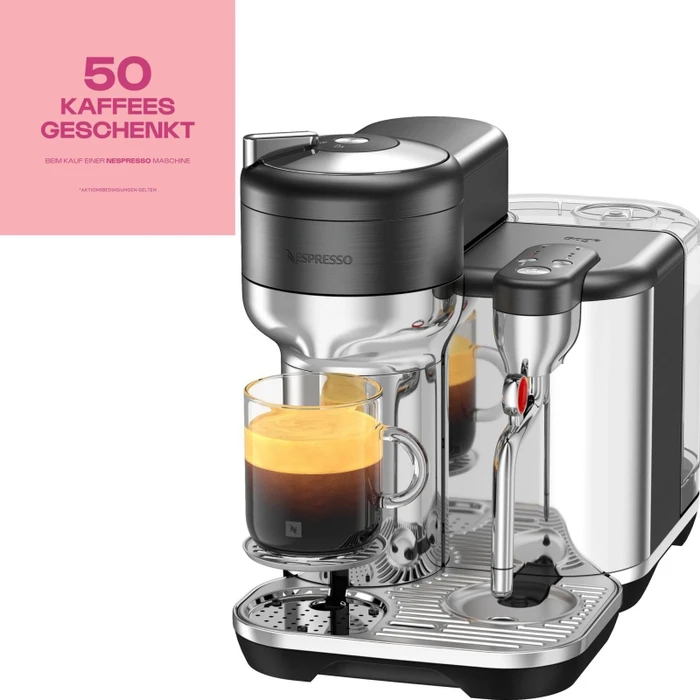 Sage the Vertuo Creatista schwarzer edelstahl
