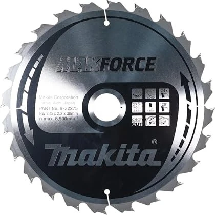 Makita MakForce Kreissägeblatt 24Z, 235x2.3x30mm, 1 Stück