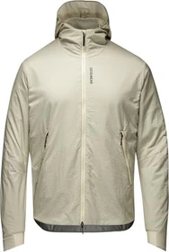 Gore Wear Concurve Windstopper Hooded Laufjacke tech beige (Herren)