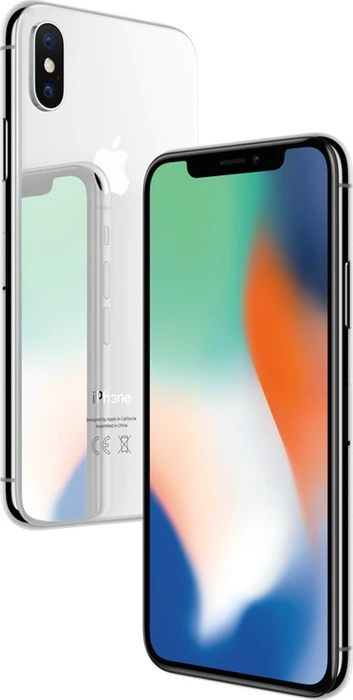 Apple iPhone X 64GB silber