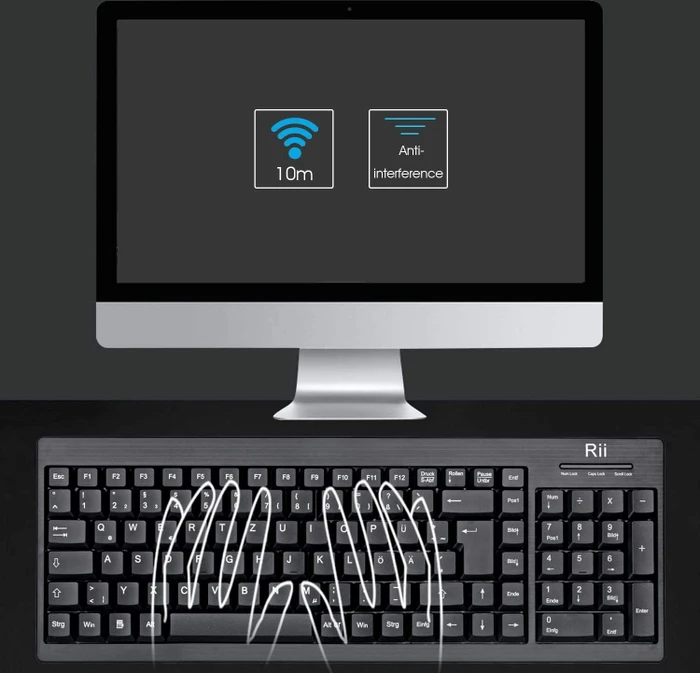 Riitek Rii RK901, USB, DE