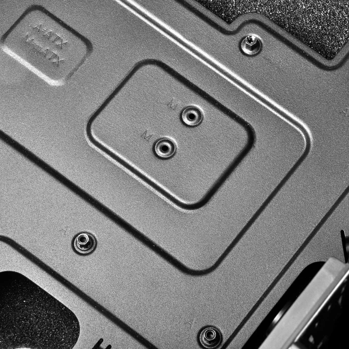 SilverStone Precision PS11, schwarz, Acrylfenster