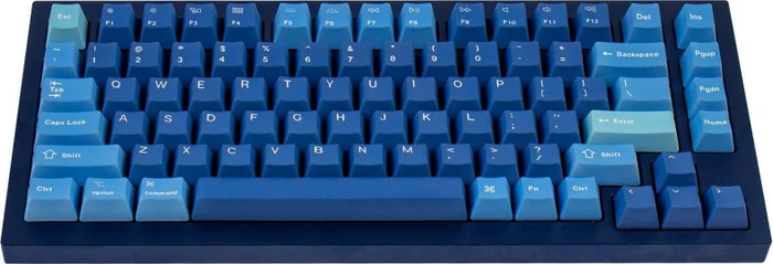 Keychron OEM Dye-Sub Full Set Keycap-Set Ocean - Version C, Kunststoff (PBT), Ocean, blau, 137 Tasten, ANSI-US